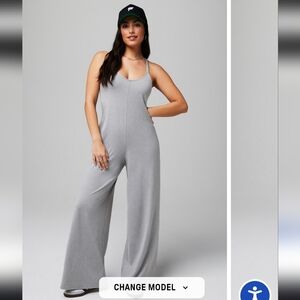 Fabletics Gray Jumpsuit